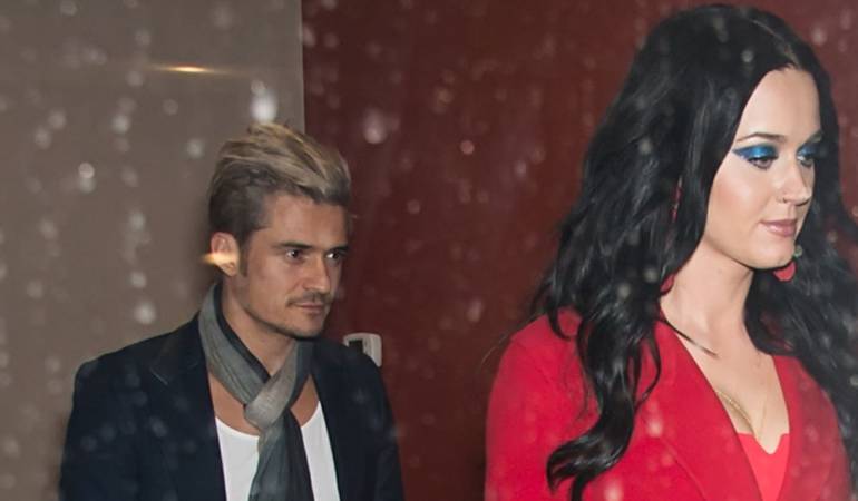 Orlando Bloom y Katy Perry. 