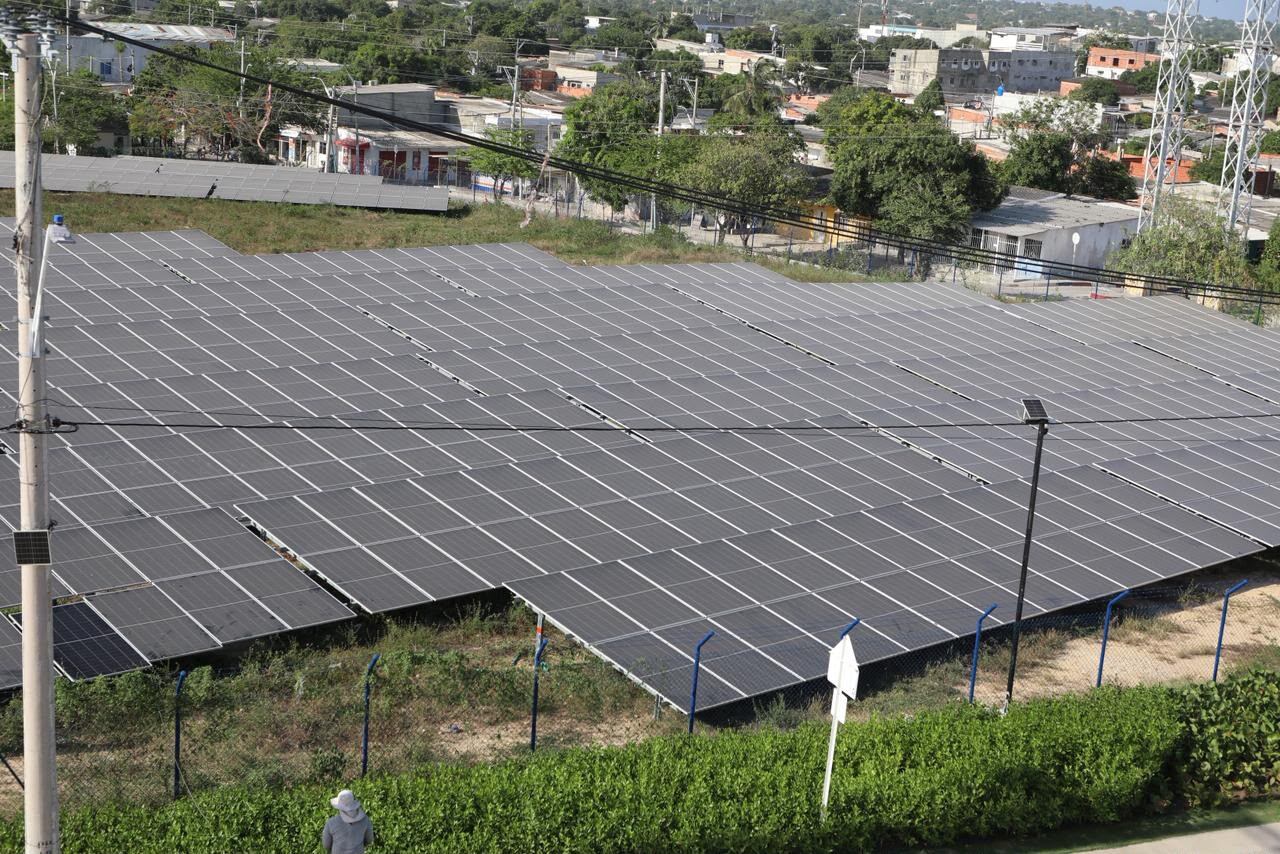 Comunidad energética. Foto: cortesía Alcaldía de Barranquilla.