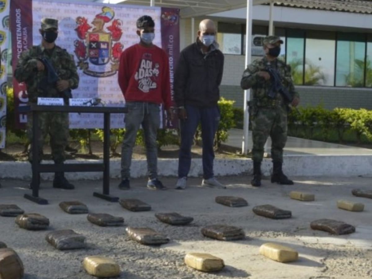 Capturados migrantes venezolanos con armas y estupefacientes en Huila