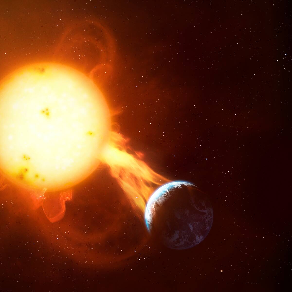 Alerta mundial, tormenta solar golpeará la Tierra en las próximas horas: su celular podría fallar