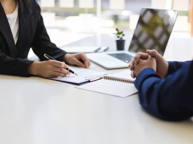 Imagen de referencia de entrevista de trabajo // Getty Images