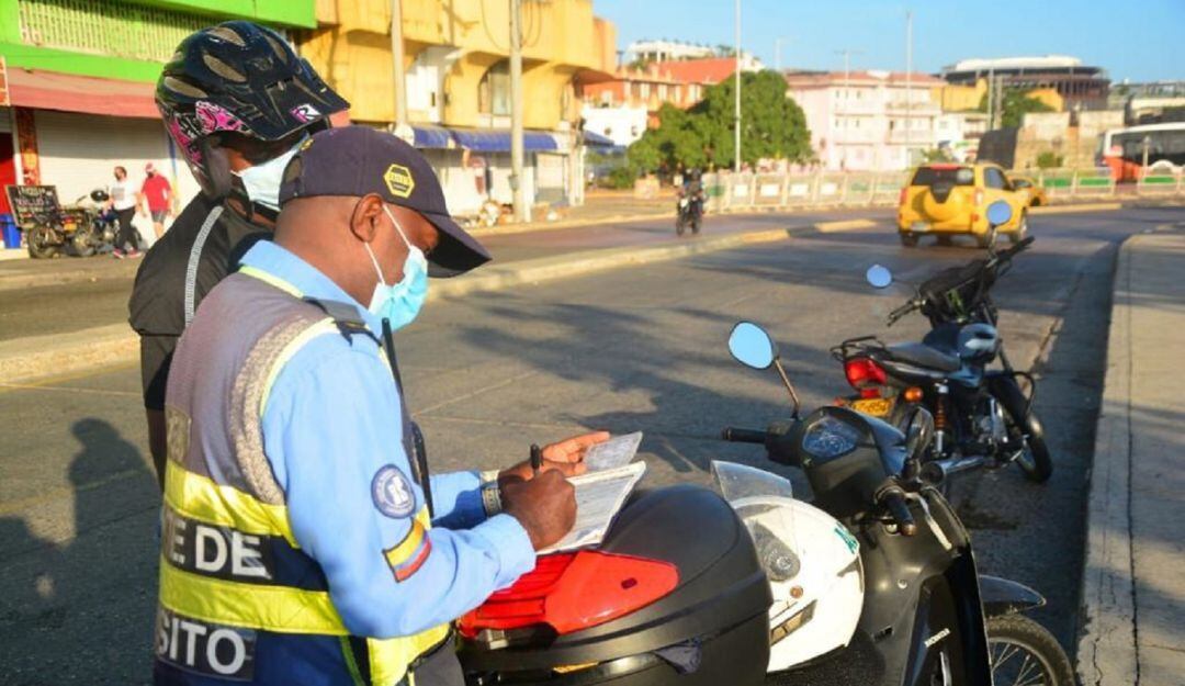 No podrán circular las motocicletas de cualquier modalidad y cilindraje durante las 24 horas
