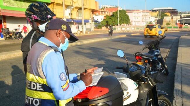 No podrán circular las motocicletas de cualquier modalidad y cilindraje durante las 24 horas