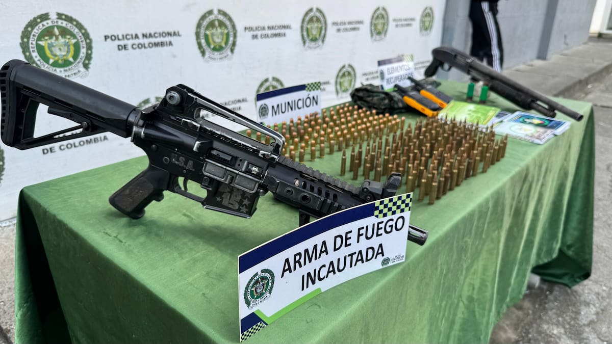 Capturada joven de 18 años con armamento del Clan del Golfo en Trujillo, Valle