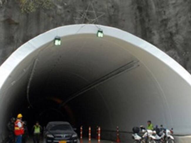 Importante congestión vehicular en el túnel del Sumapaz