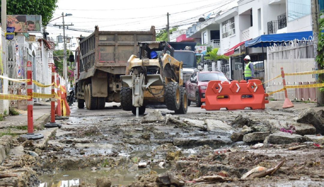 Se intervendrán 723 metros cuadrados de la vía que comunica este sector con el 13 de Junio