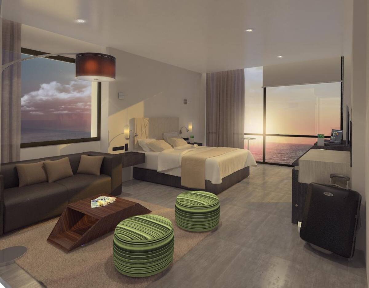 Así será la nueva alternativa hotelera del sector de Bocagrande para turistas y cartageneros.