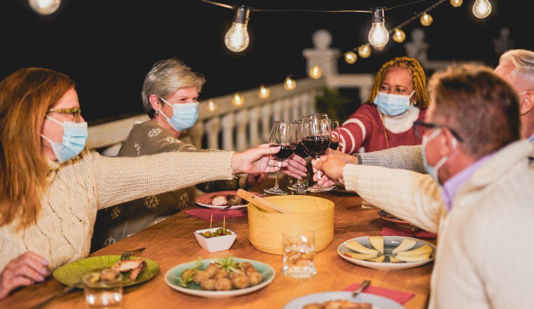 Reuniones en navidad. 