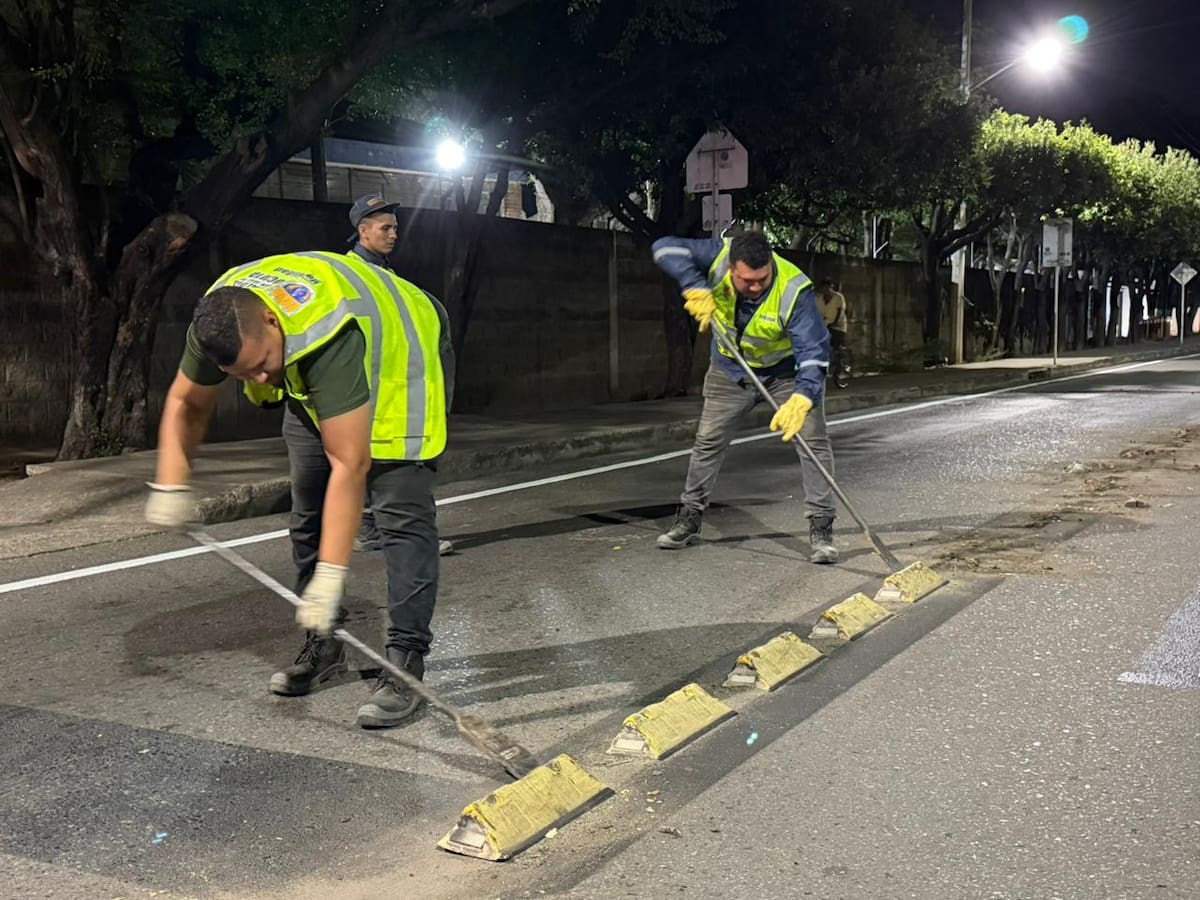 La alcaldía de Cúcuta demarcó las ciclorrutas del centro de la ciudad