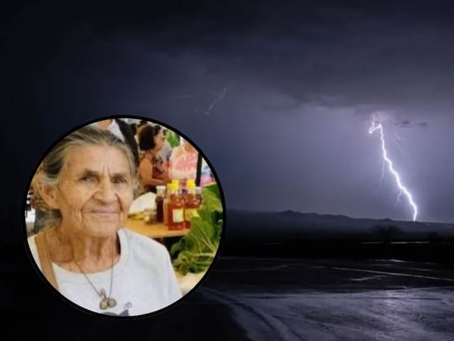 Muere adulta mayor tras el impacto de un rayo en Santander