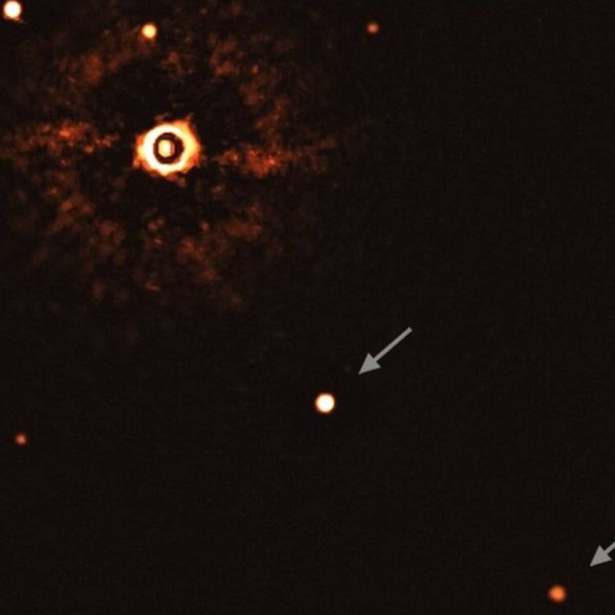 Captan primera imagen de un sistema planetario en estrella de tipo solar