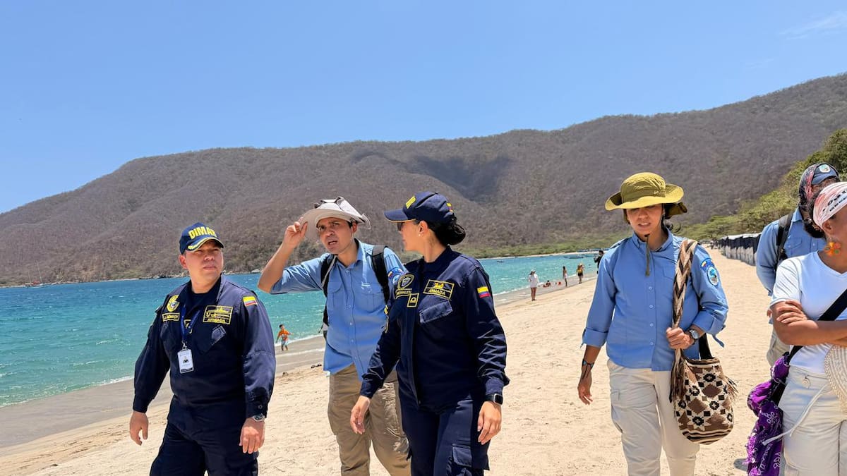 DIMAR refuerza controles al transporte marítimo hacia el Parque Tayrona