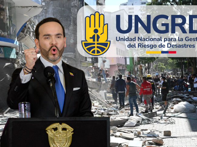 Imágenes tomadas de Getty Imagenes. Logo tomado de la Unidad Nacional para la Gestión de Riesgo de Desastres (UNGRD)