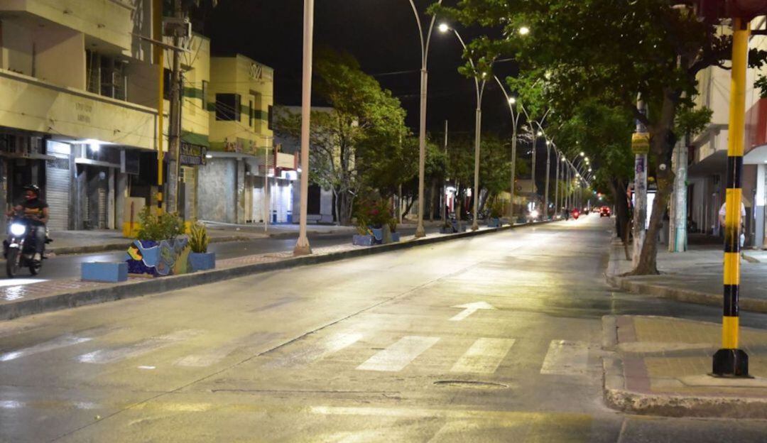 Calles durante cuarentena