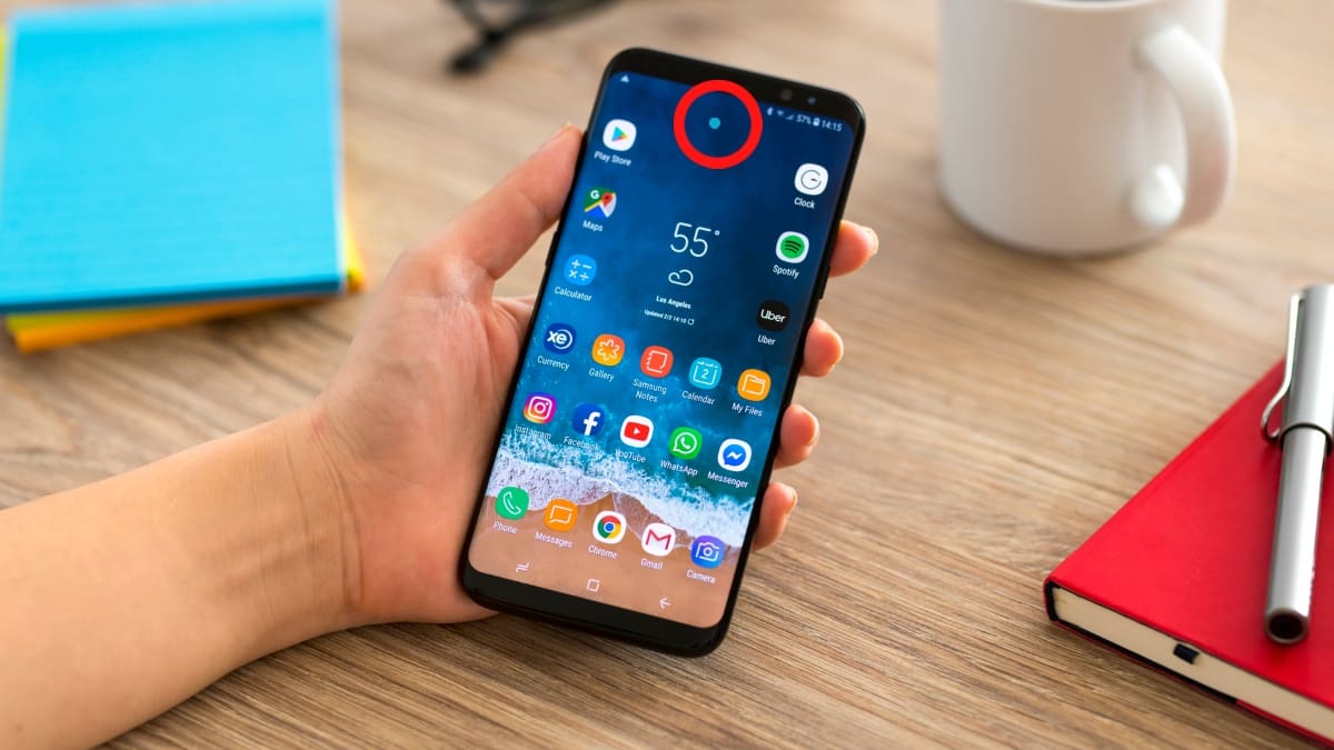 El significado del punto azul que está apareciendo en la pantalla de algunos celulares Android