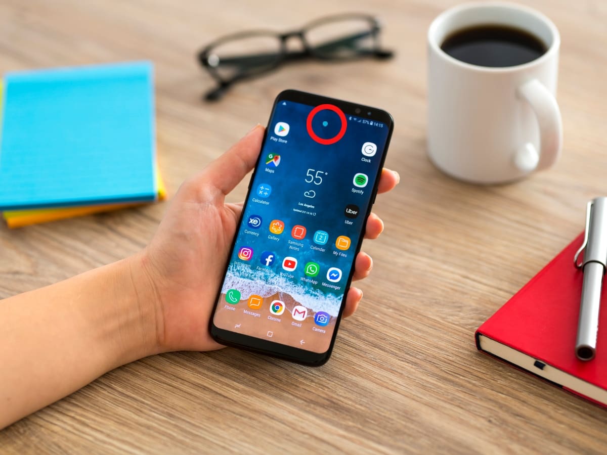 El significado del punto azul que está apareciendo en la pantalla de algunos celulares Android