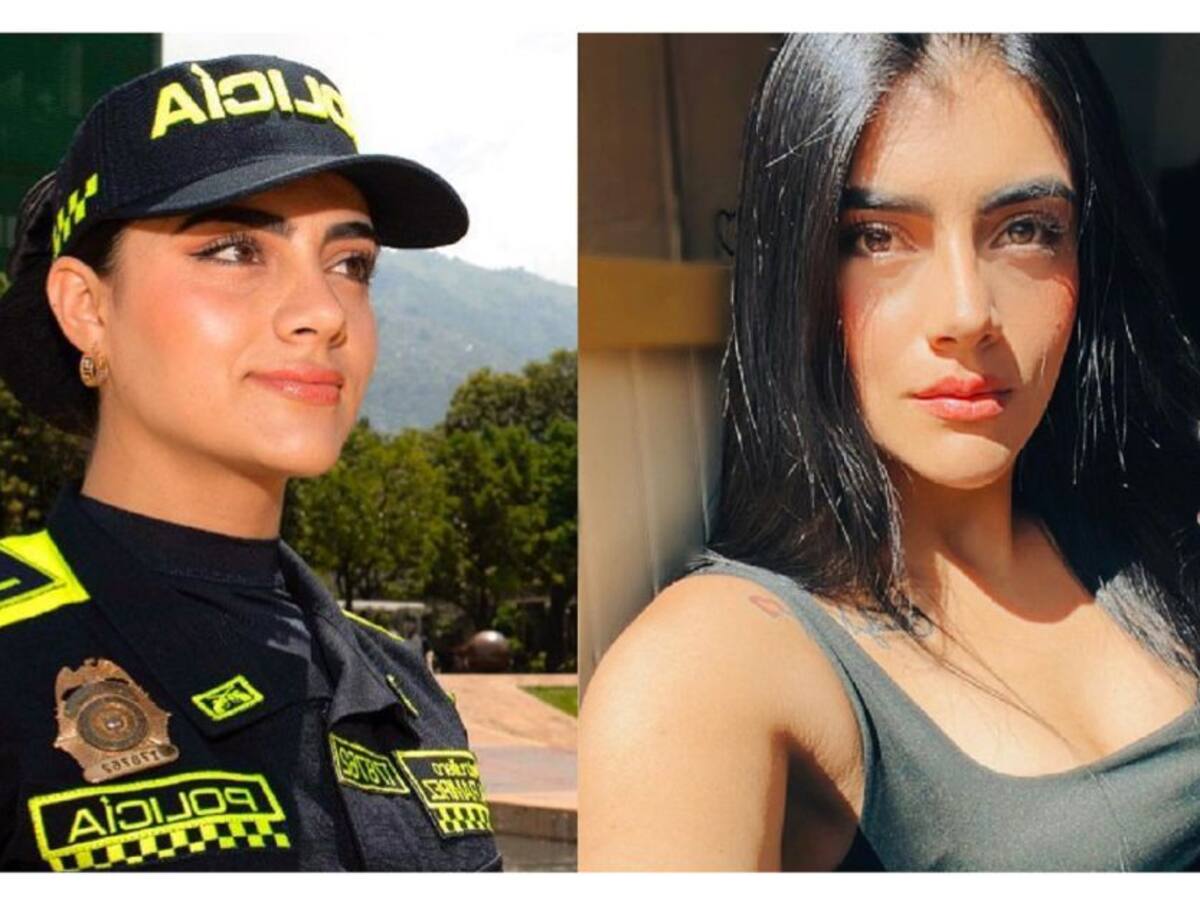"Tu eres ilegal, pero me gustas": se viraliza hermosa policía colombiana