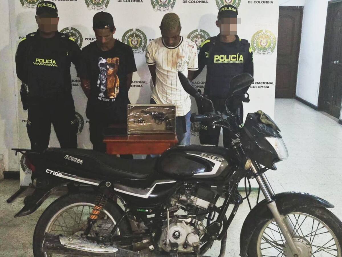 Cuatro presuntos sicarios capturados en diferentes operativos en Cartagena