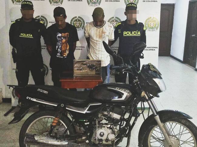 Cuatro presuntos sicarios capturados en diferentes operativos en Cartagena