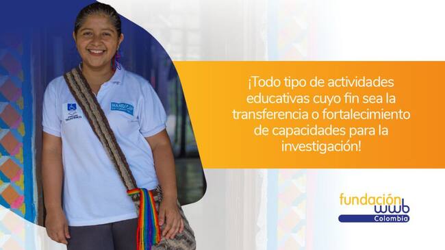 Convocatoria a grupos o semilleros de investigación.