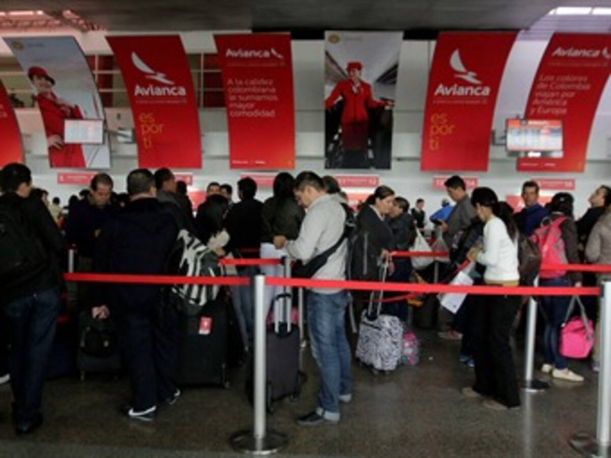 Avianca canceló 40 vuelos para este fin de semana