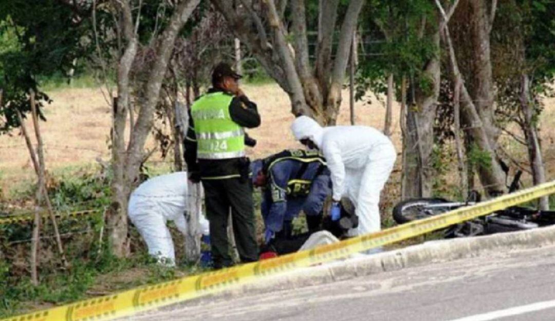 El accidente ocurrió en el kilómetro 24 sentido Cartagena - Barranquilla