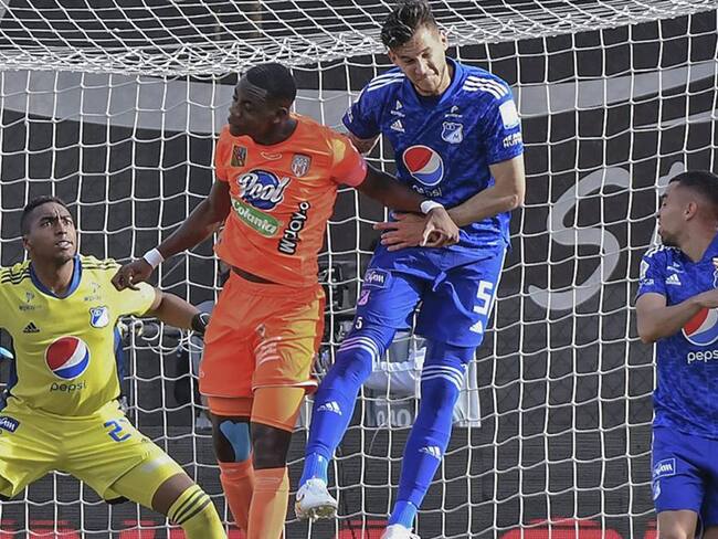 Esteban Ruiz: "Millonarios es un equipo grande y siempre hay competencia"