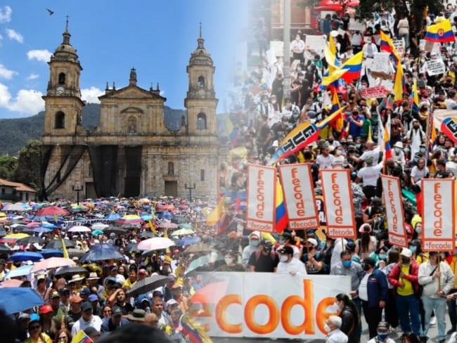 Manifestaciones Bogotá 28, 29, 30 Y 31 de octubre: programación paro nacional 24 horas de Fecode