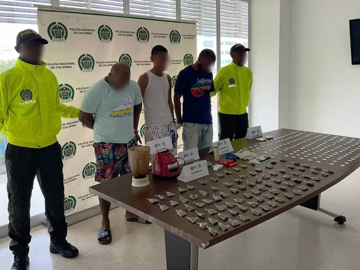 Desarticulada banda dedicada a la venta de drogas en el barrio Palestina de Cartagena