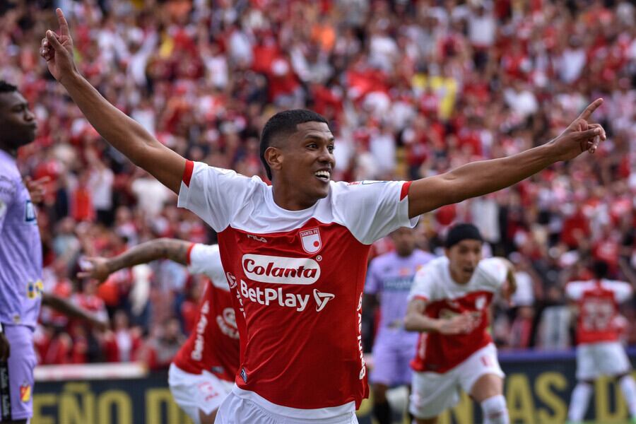 Jeison Angulo, jugador de Independiente Santa Fe / Colprensa