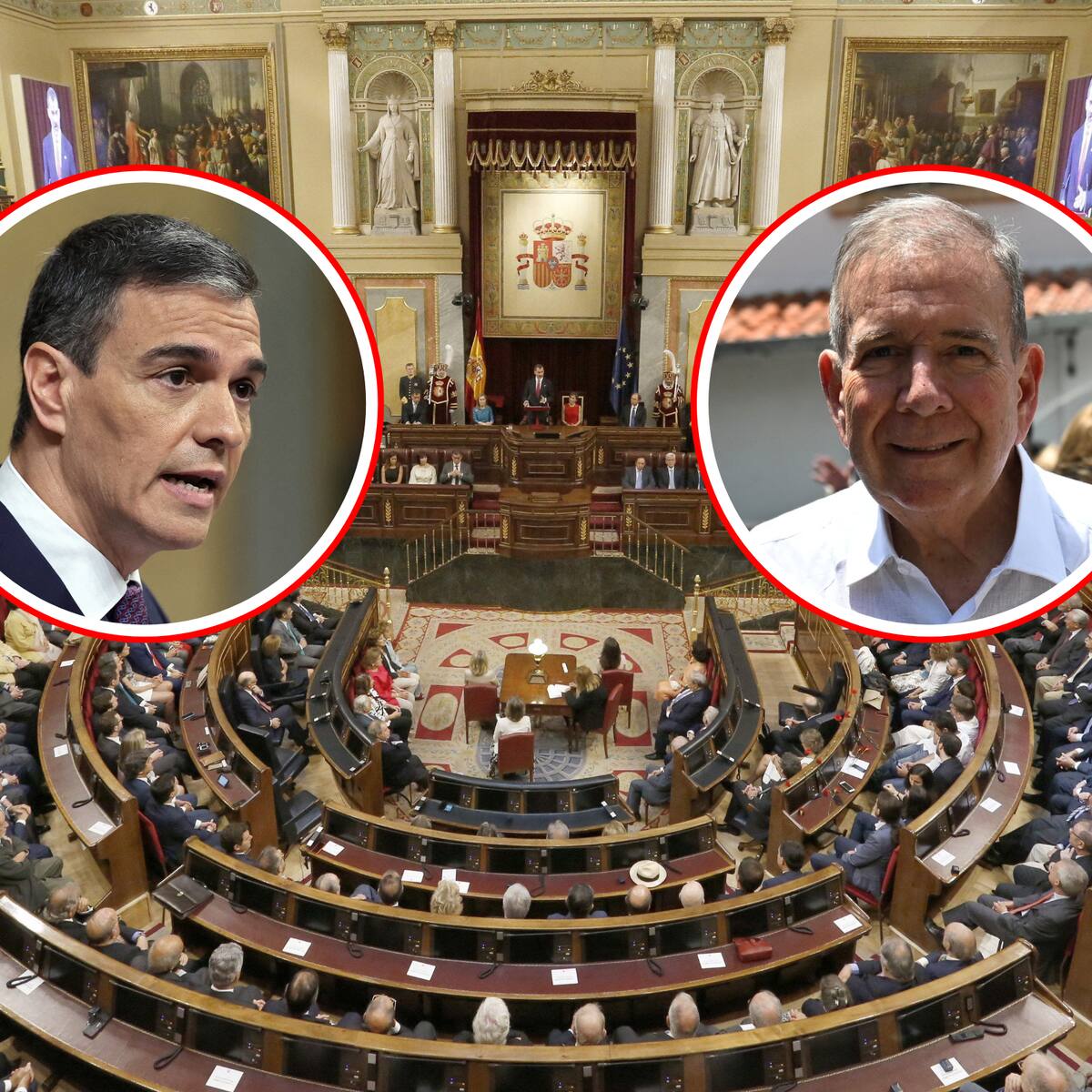 Congreso español pide al gobierno reconocer a Edmundo González como presidente electo