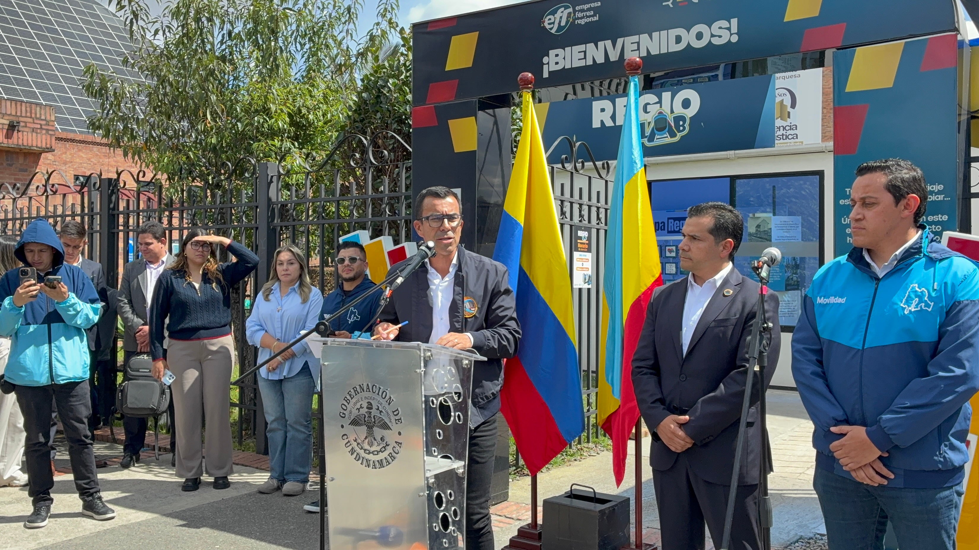 “Bogotá no queda por fuera del Regiotram”, gobernador Jorge Emilio Rey