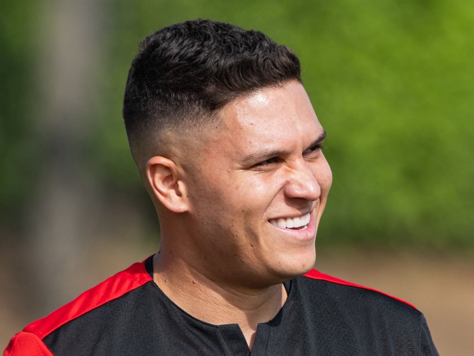 Juan Fernando Quintero durante sus primeros entrenamientos con el América de Cali / Twitter: @americadecali.