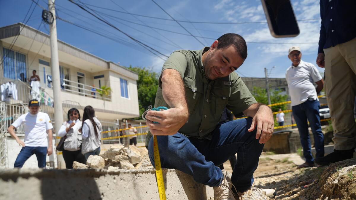 Calle Nicaragua estará lista en diciembre para habitantes del barrio San Pedro Mártir en Cartagena