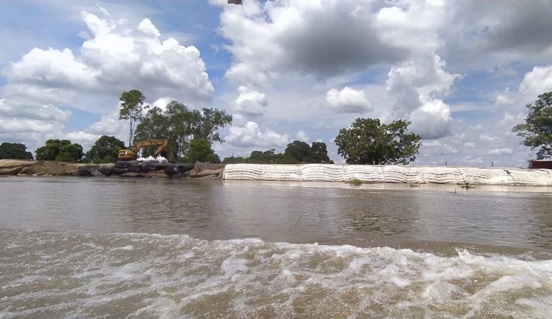 Erosión del río Magdalena en Salamina