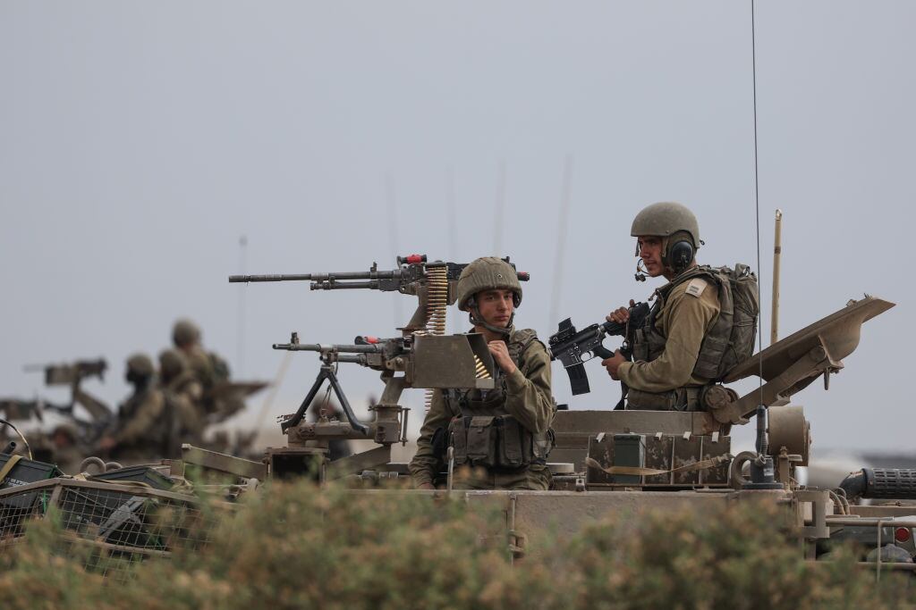 Soldados del Ejército de Israel. Foto: Getty Images.