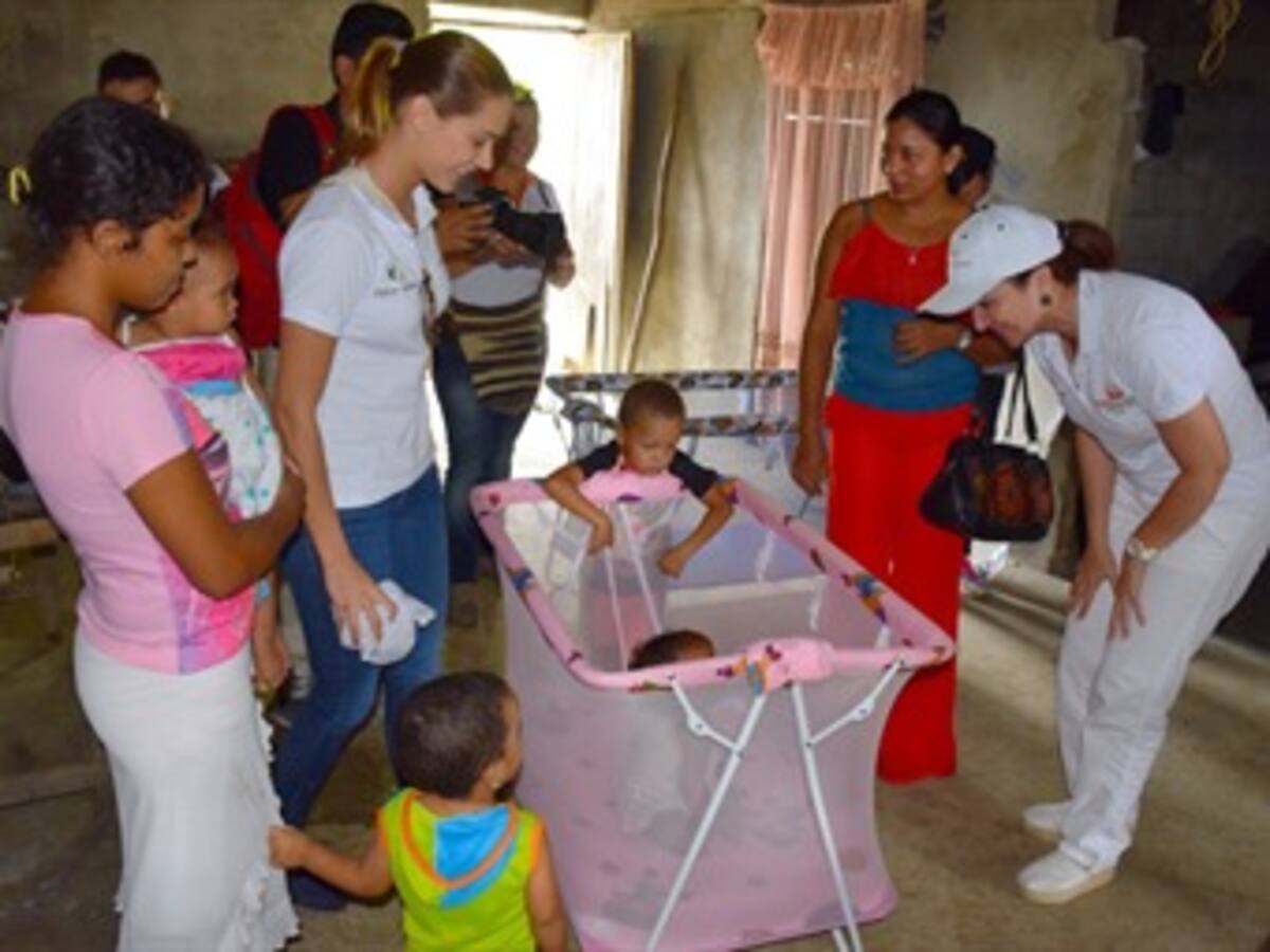 Arrancó segundo ciclo de “Bebé Seguro” con donación de Corrales en Bolívar