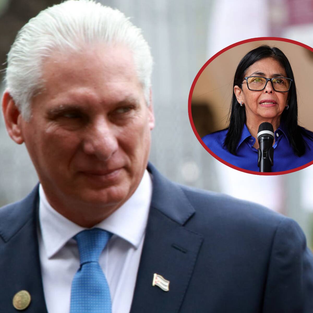 Presidente de Cuba conversó por teléfono con la mandataria interina venezolana Delcy Rodríguez