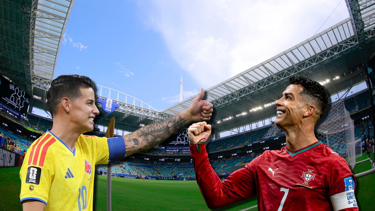Selección Colombia vs. Portugal en Mundial 2026: hora y cómo ver EN VIVO el duelo James - ‘CR7′