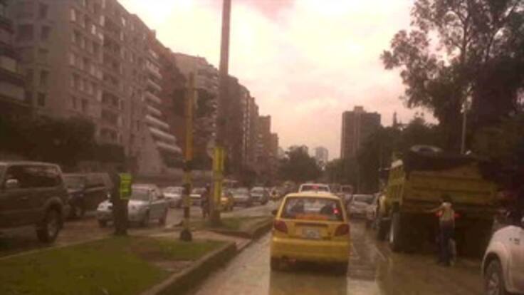 Reabren la Av. Circunvalar en Bogotá