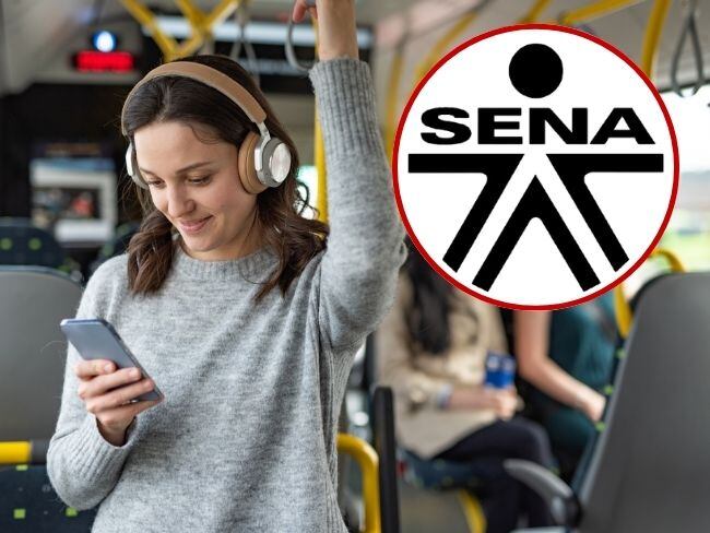 Imagen de referencia, foto Getty images, Canva y logo del SENA.