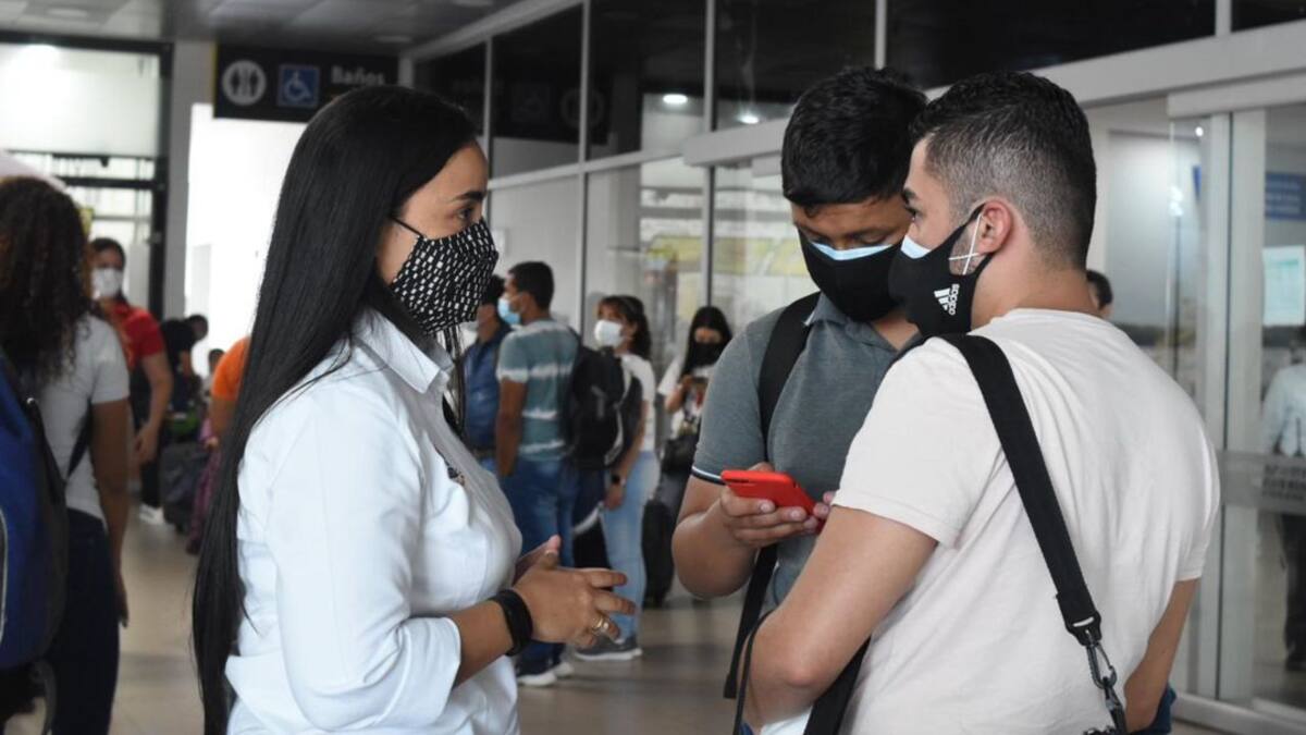 Con código QR, autoridades de Santa Marta socializan medidas restrictivas