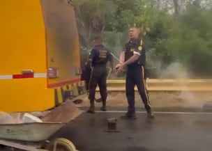 Momentos del intento de hurto. Foto: tomada de internet.