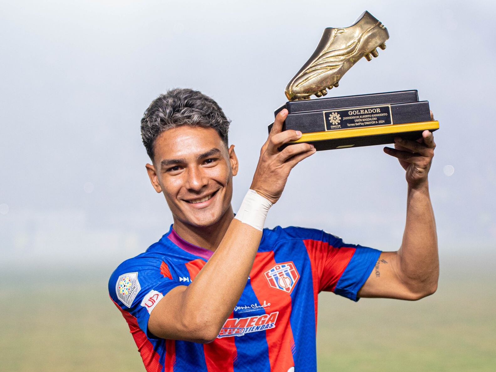 Jannenson Sarmiento, figura del Unión Magdalena / Twitter: @UnionMagdalena.