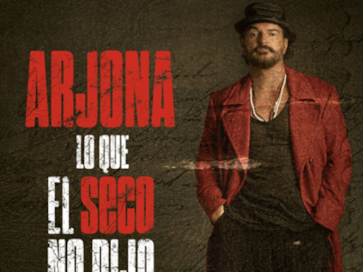 Ricardo Arjona confirma concierto en Bogotá: “Lo Que El Seco No Dijo Tour” llega al Movistar Arena