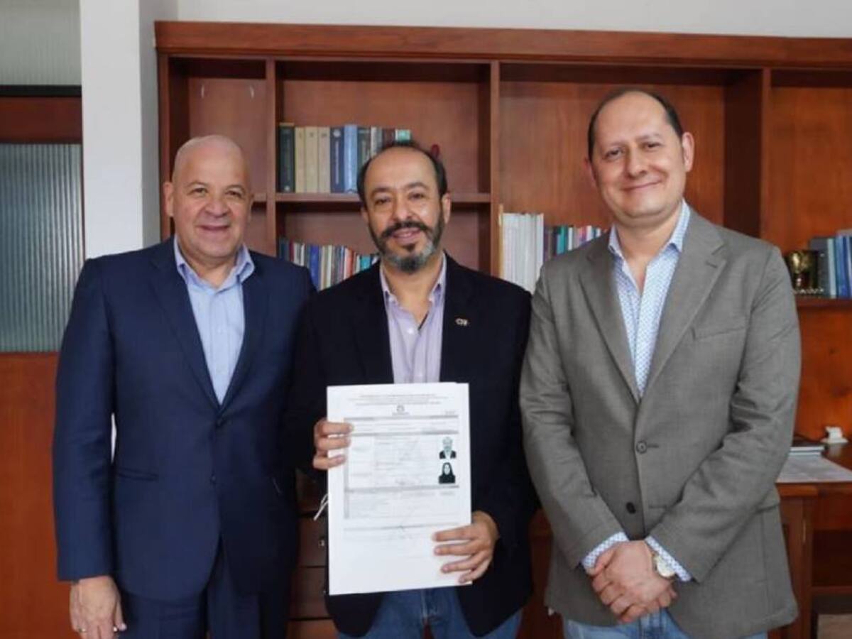 Germán Córdoba se inscribió como candidato presidencial de Cambio Radical