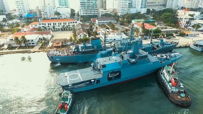 Concejales piden que la Base Naval no se vaya de Cartagena a otra ciudad del Caribe. Foto: americamilitar.com