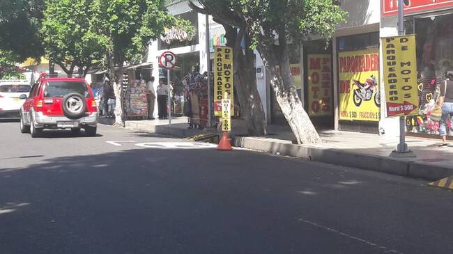 Esta es una de las maneras de rebusque de muchos comerciantes en medio de la crisis.