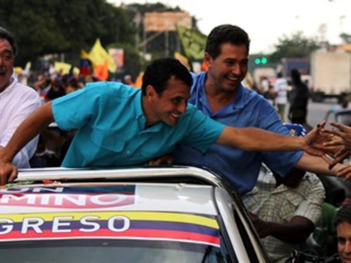 Capriles dice que tiene una "responsabilidad histórica" y no puede fallar