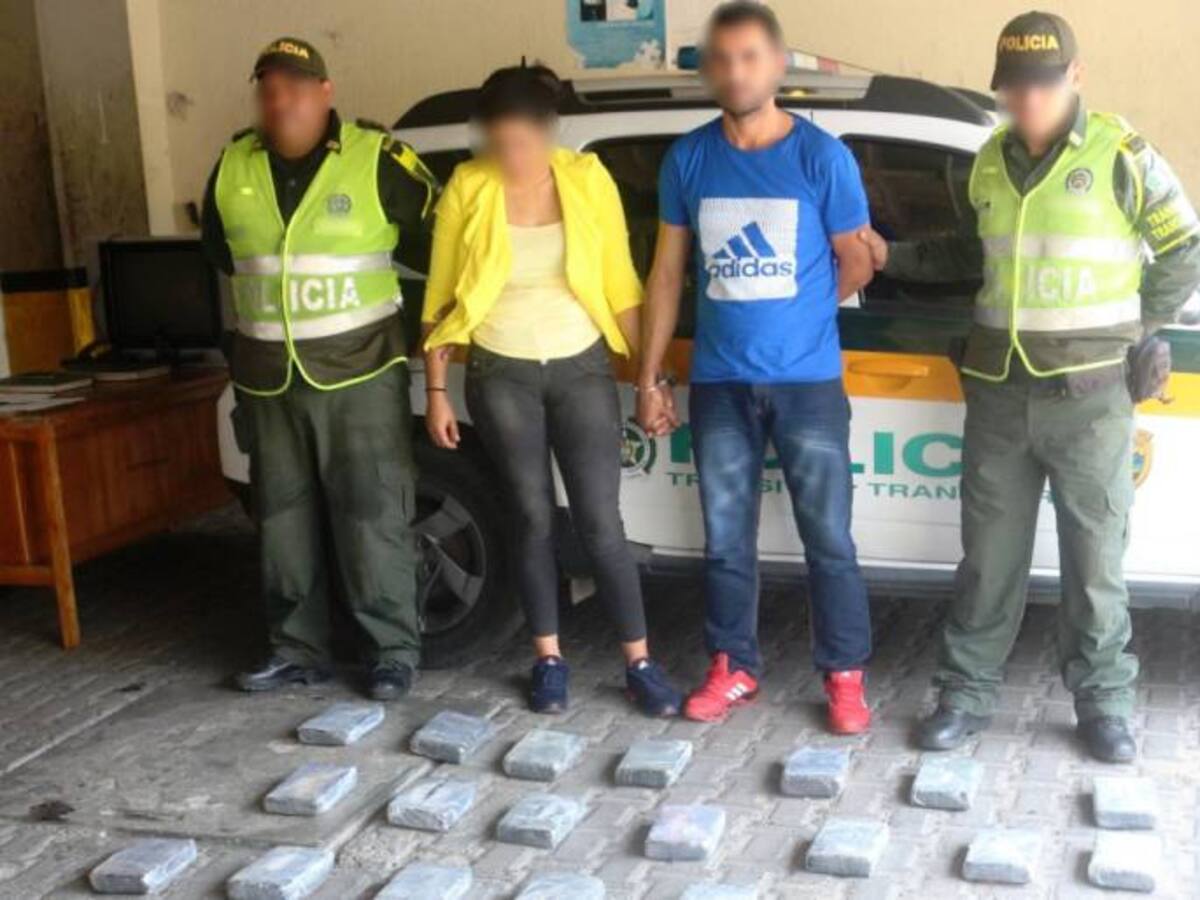 39 kilos de cocaína en caleta de un vehículo entre Cartagena y Barranquilla